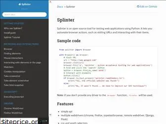 splinter.readthedocs.io