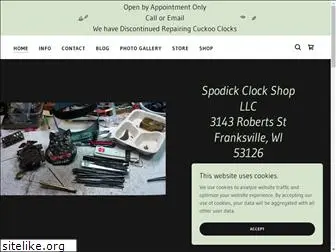 spodickclockshop.com
