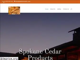 spokanecedarproducts.com