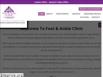 spokanefootandankle.net