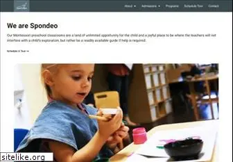 spondeopreschool.com