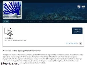 spongegenetrees.org