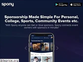 sponyapp.com