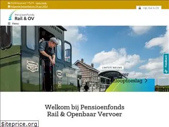 www.spoorwegpensioenfonds.nl