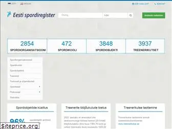 spordiregister.ee