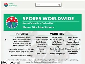 sporesworldwide.com