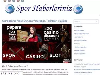 sporhaberleriniz.com