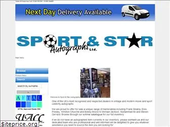 sportandstarautographs.com