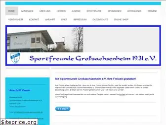 sportfreunde-sachsenheim.de