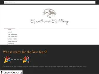 sporthorsesaddlery.com