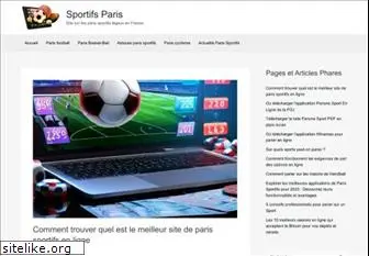 sportifs-paris.net