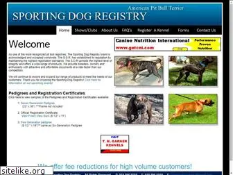 sporting-dog-registry.com