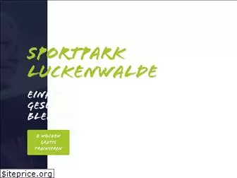 sportpark-luckenwalde.de