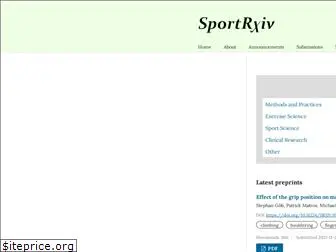 sportrxiv.org