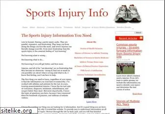 sports-injury-info.com