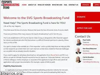 sportsbroadcastfund.org