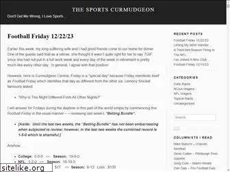 sportscurmudgeon.com