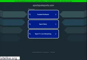 sportsjustsports.com