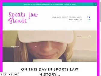 sportslawblondes.com