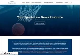 sportslitigationalert.com