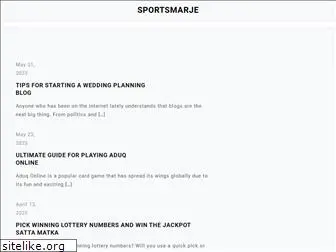 sportsmarje.com