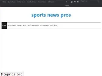 sportsnewspros.com