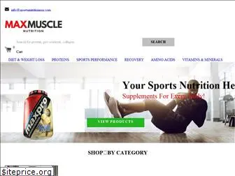 sportsnutritionbymaxmuscle.com