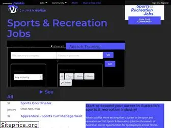 sportsrecreationjobs.com.au