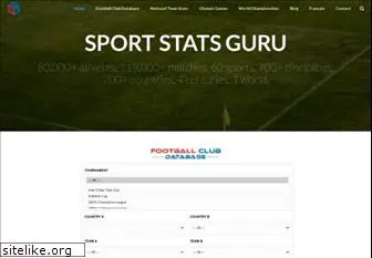 sportstatsguru.com