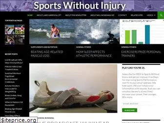 sportswithoutinjury.com