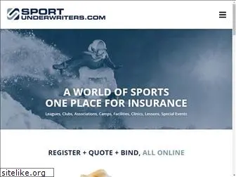 sportunderwriters.com