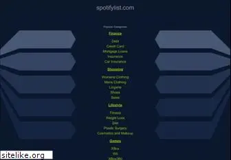spotifylist.com