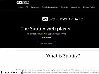 spotifywebplayer.net