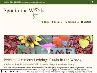 spotinthewoodslodging.com