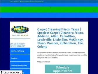 spotlesscarpetcleaningfrisco.com