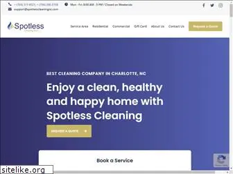 spotlesscleaningnc.com