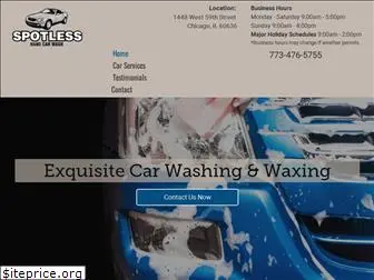 spotlesshandcarwash.com