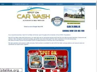 spotoncarwash.com