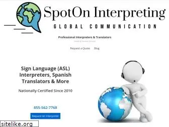 spotoninterpreting.com