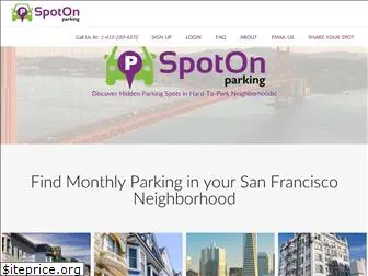 spotonparking.com