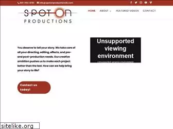 spotonproductionsllc.com