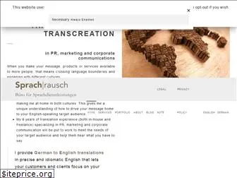 sprachrausch.com