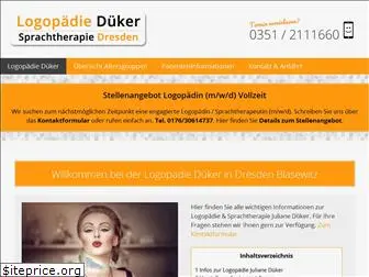 sprachtherapie-dueker.de