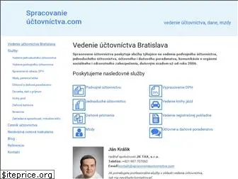 spracovanieuctovnictva.com