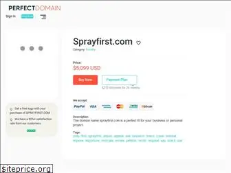 sprayfirst.com