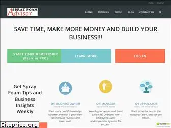 sprayfoamadvisor.com