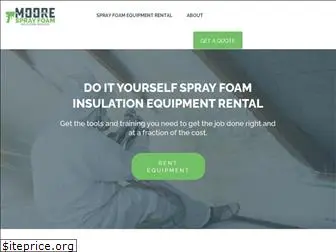 sprayfoamequipmentrental.com