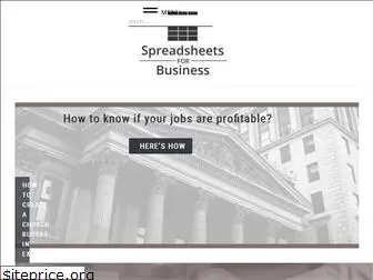 spreadsheetsforbusiness.com