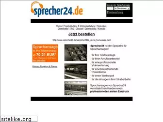 sprecher24.de