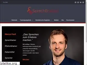 sprecherleben.com